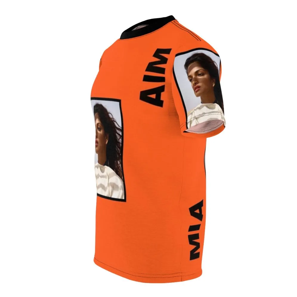 Abstract Mia Aim Inspired T-shirt | Graphic Print On Demand Tee