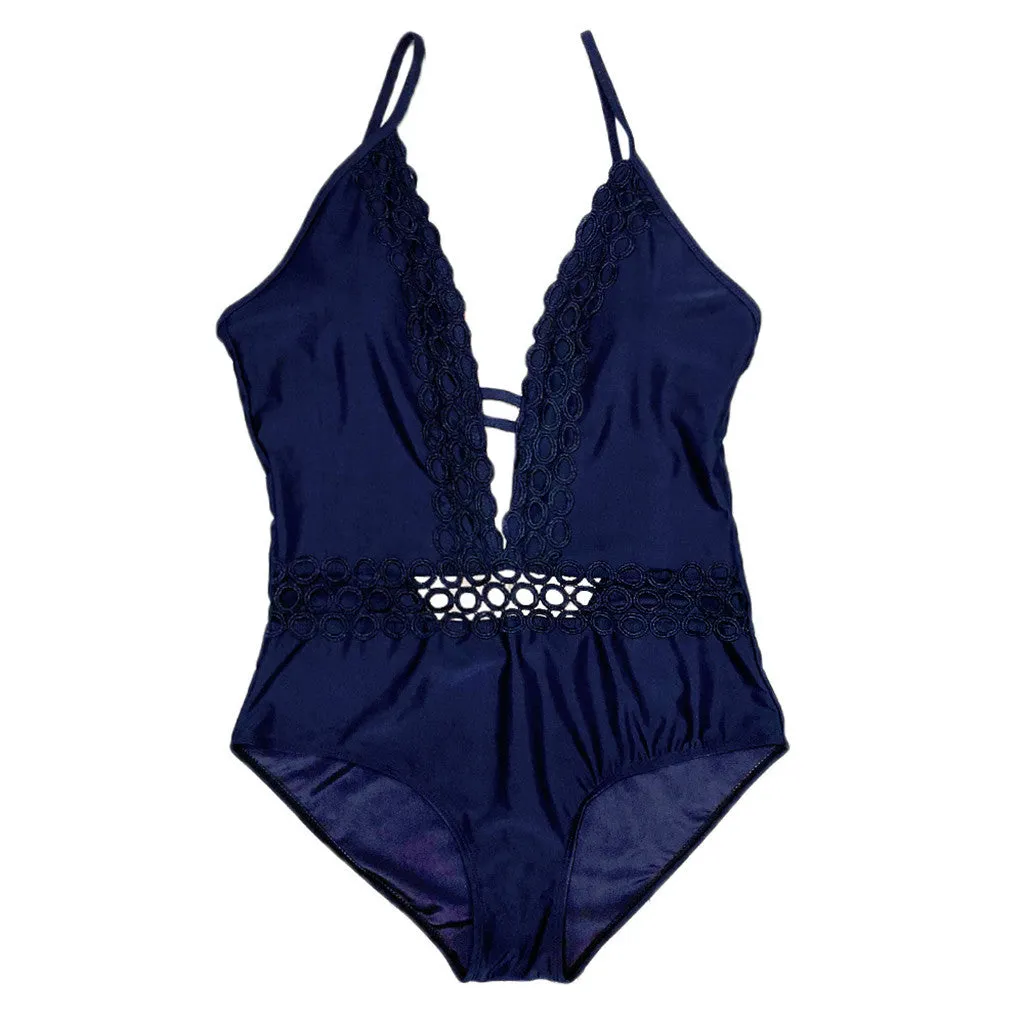 Backless Beauty Sling Swimsuit