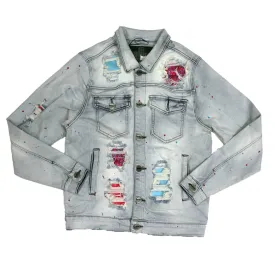 Denimicity-Light Wash Denim Jacket