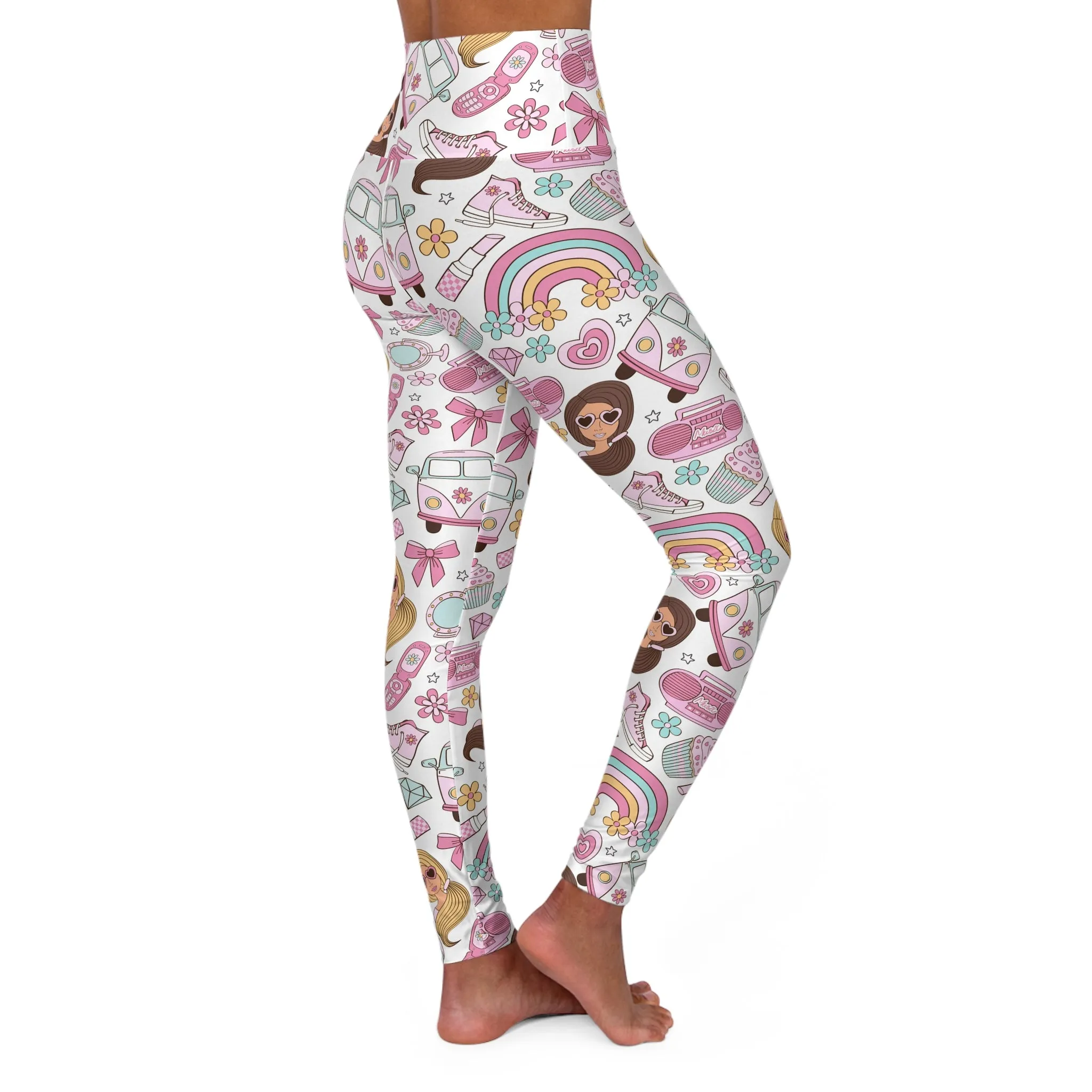 Fierce Females High Waisted Yoga Leggings