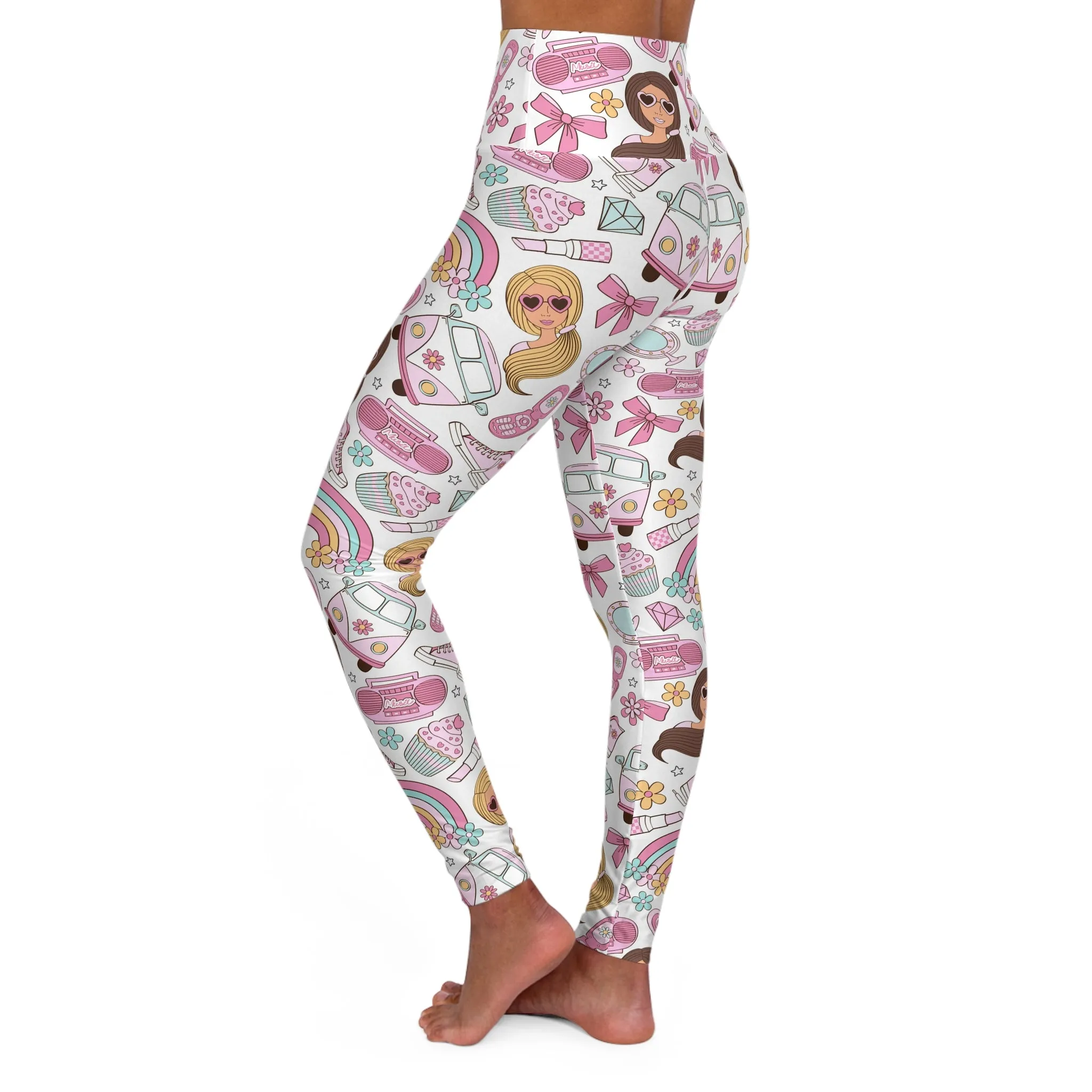 Fierce Females High Waisted Yoga Leggings