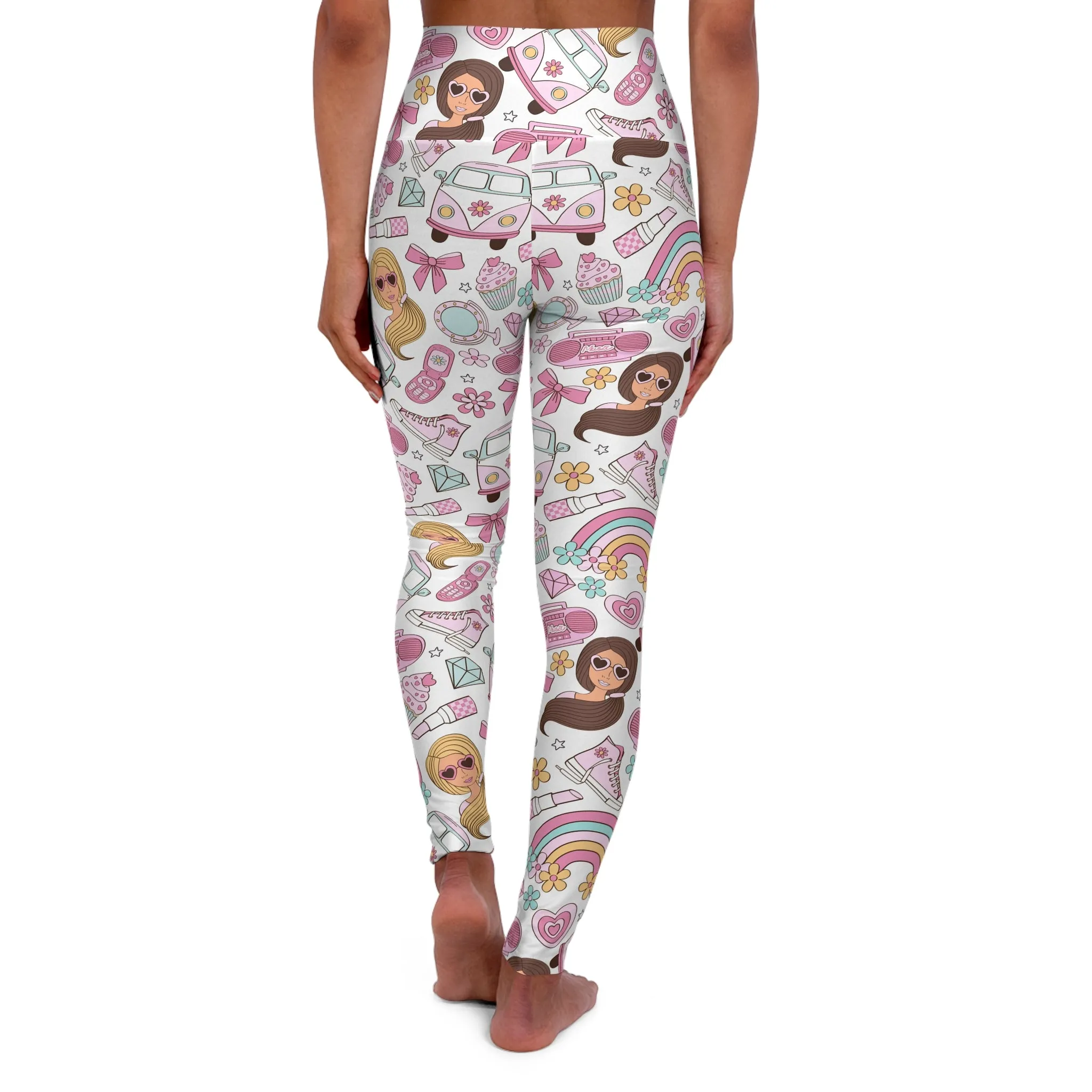 Fierce Females High Waisted Yoga Leggings