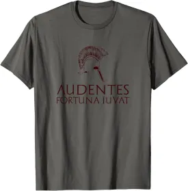 Fortune Favors The Bold Classical Latin Motivational Saying T-Shirt