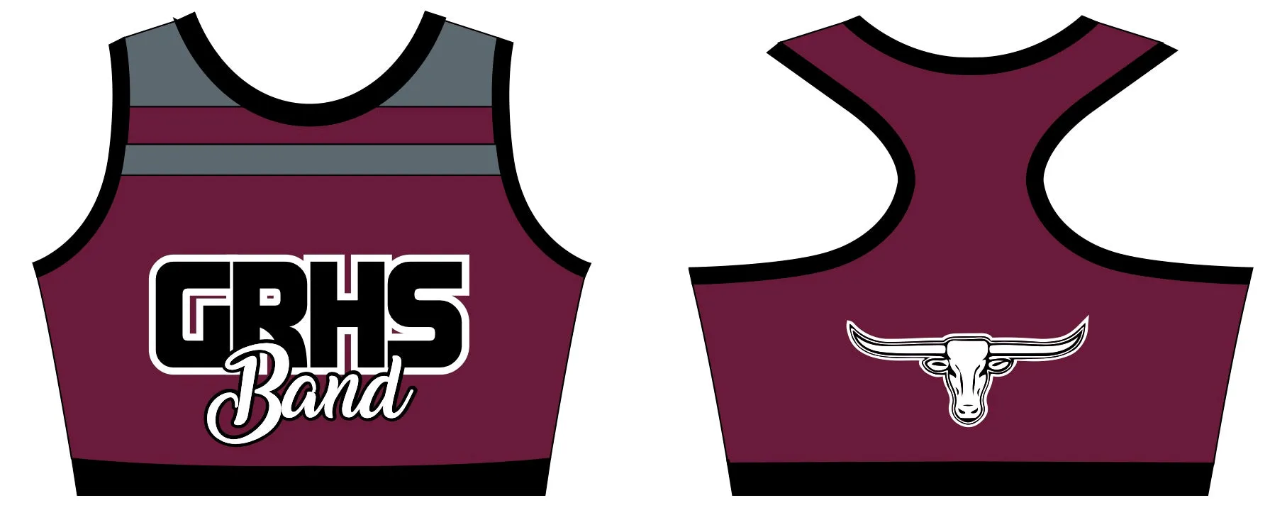 GRHS Band Elle Sports Bra