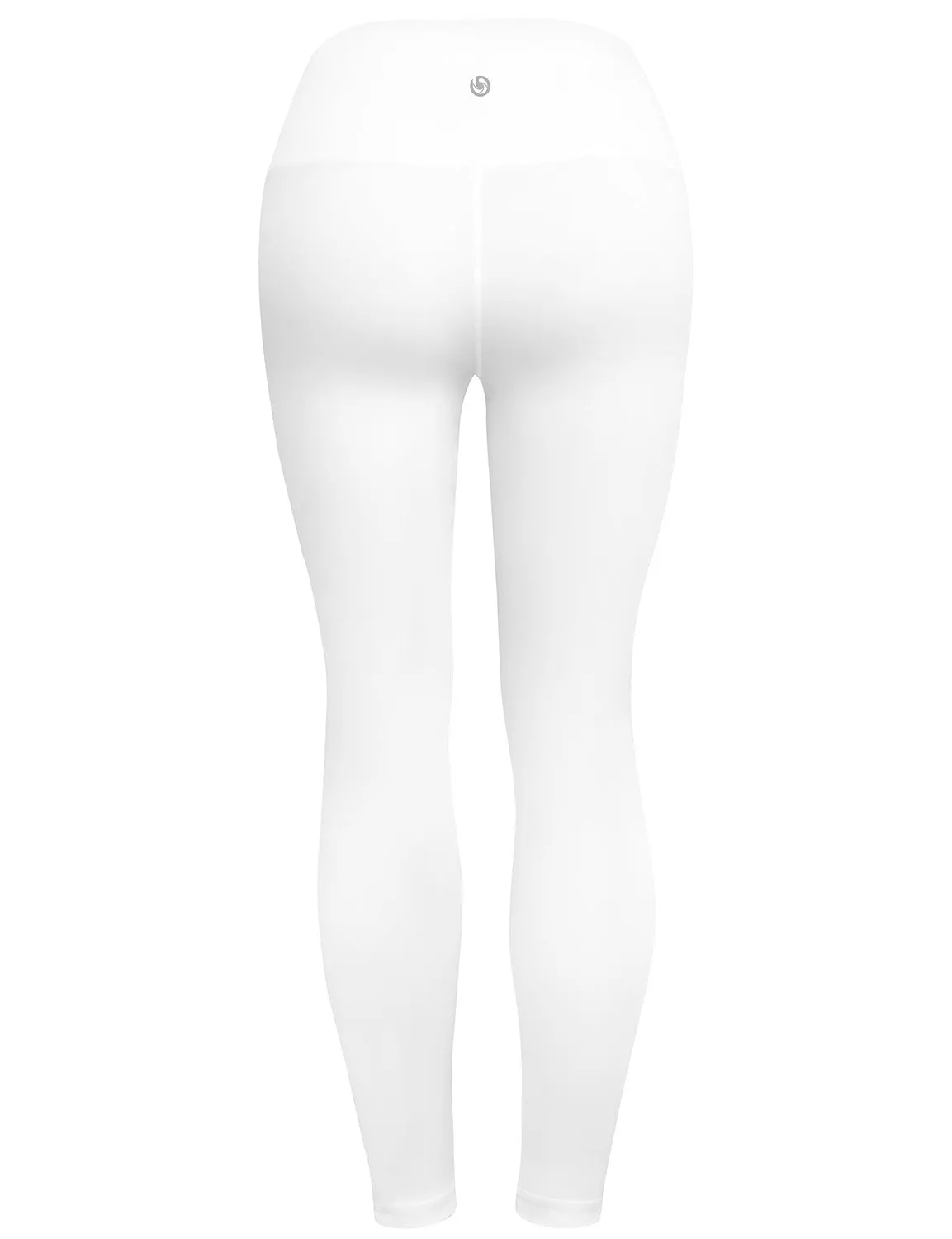High Waist Yoga Pants white_yoga