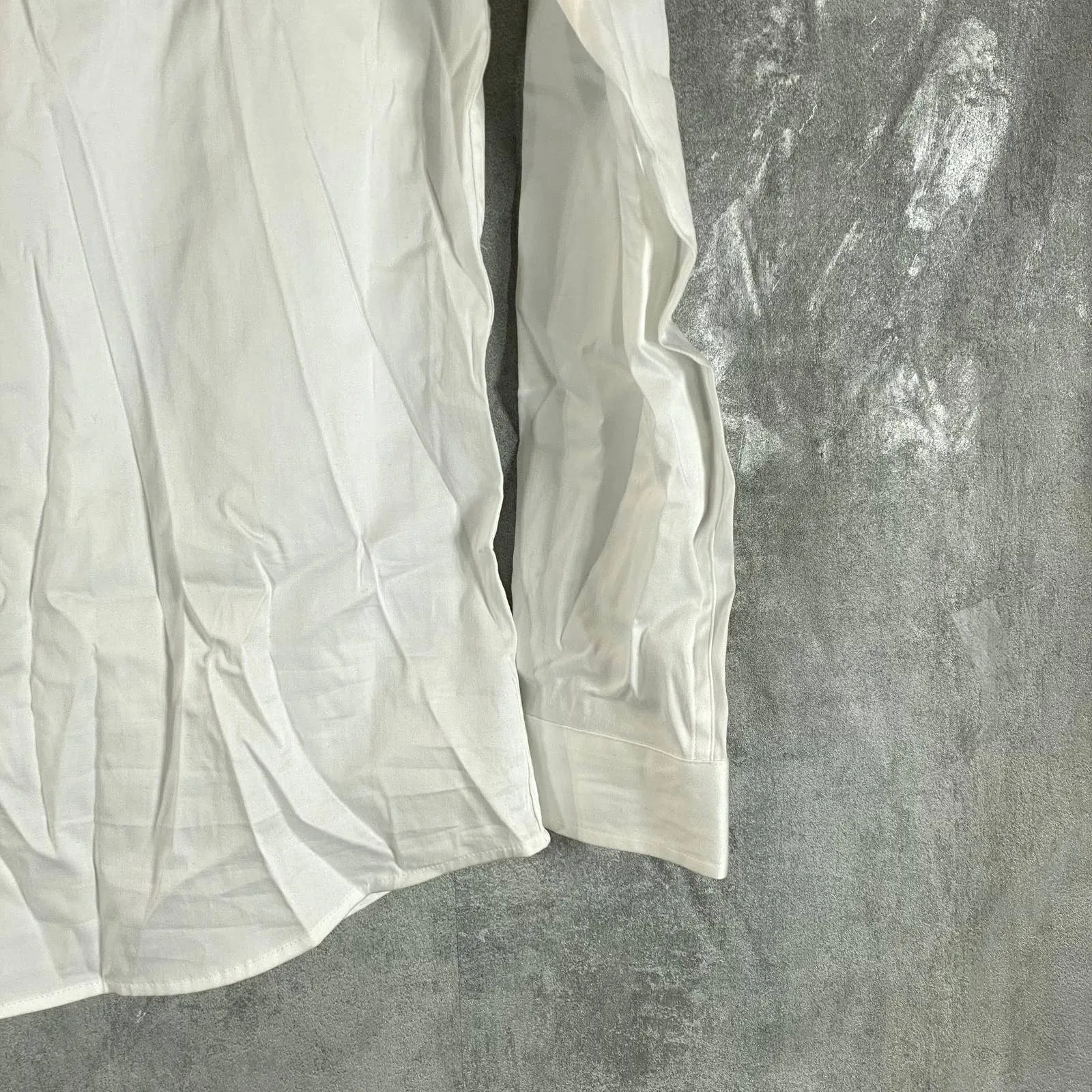 INC INTERNATIONAL CONCEPTS Men's White Pure Slim-Fit Button-Up Dress Shirt SZ S