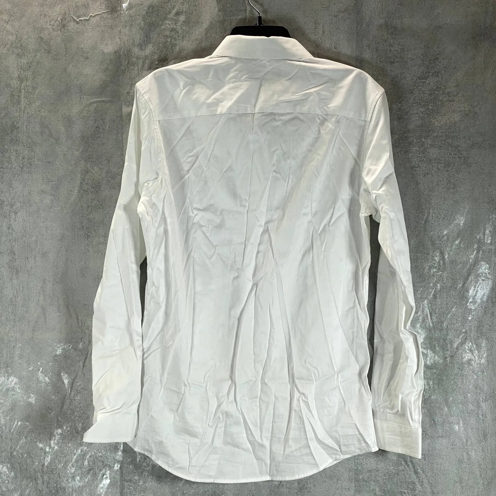 INC INTERNATIONAL CONCEPTS Men's White Pure Slim-Fit Button-Up Dress Shirt SZ S