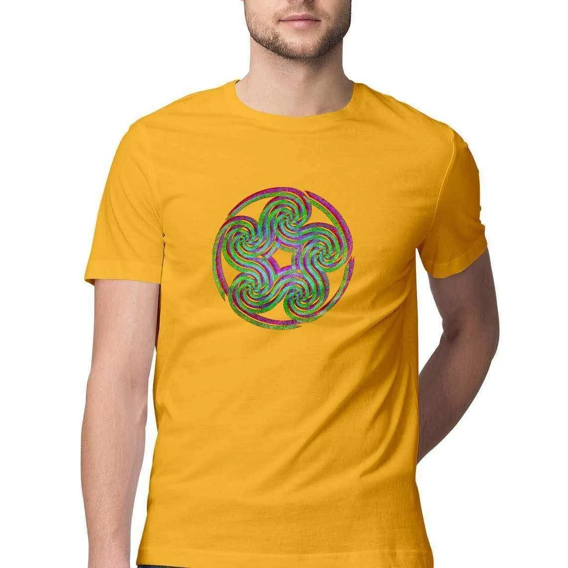 Psychedelic Pentaskelion Men's T-Shirt