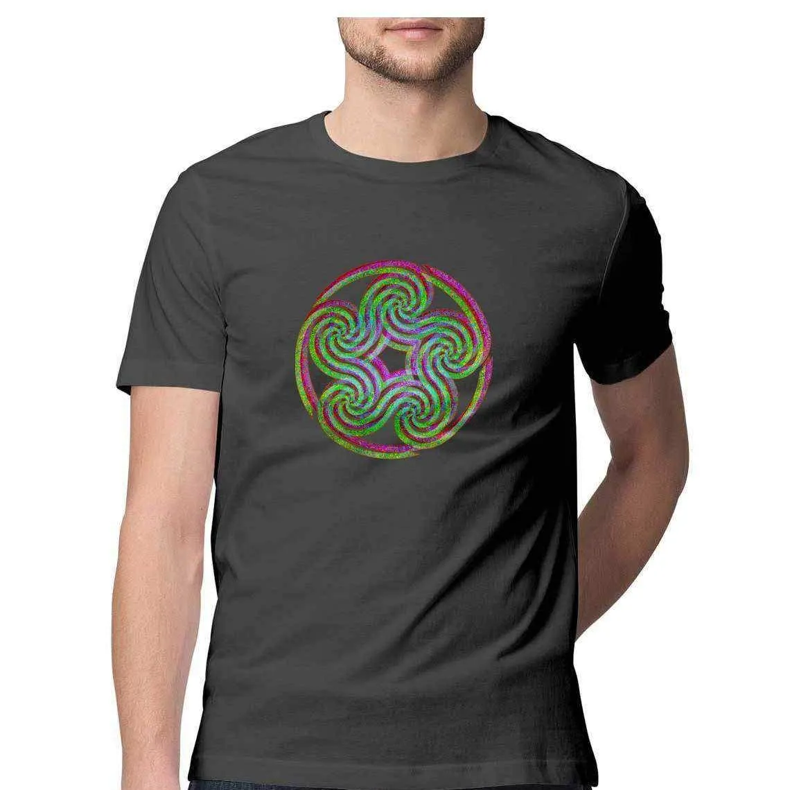Psychedelic Pentaskelion Men's T-Shirt