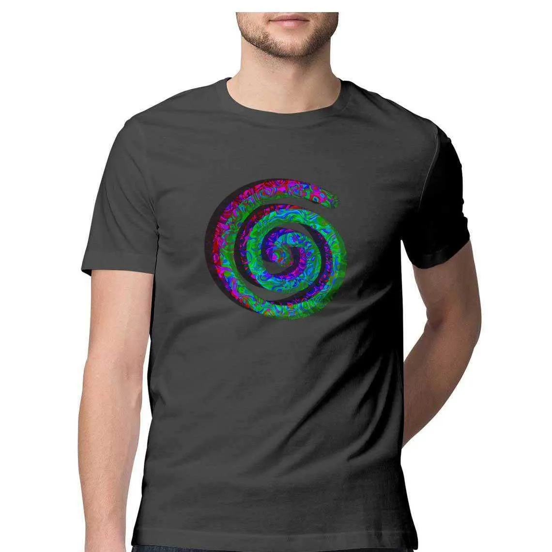 Psychedelic Spiral Men's T-Shirt
