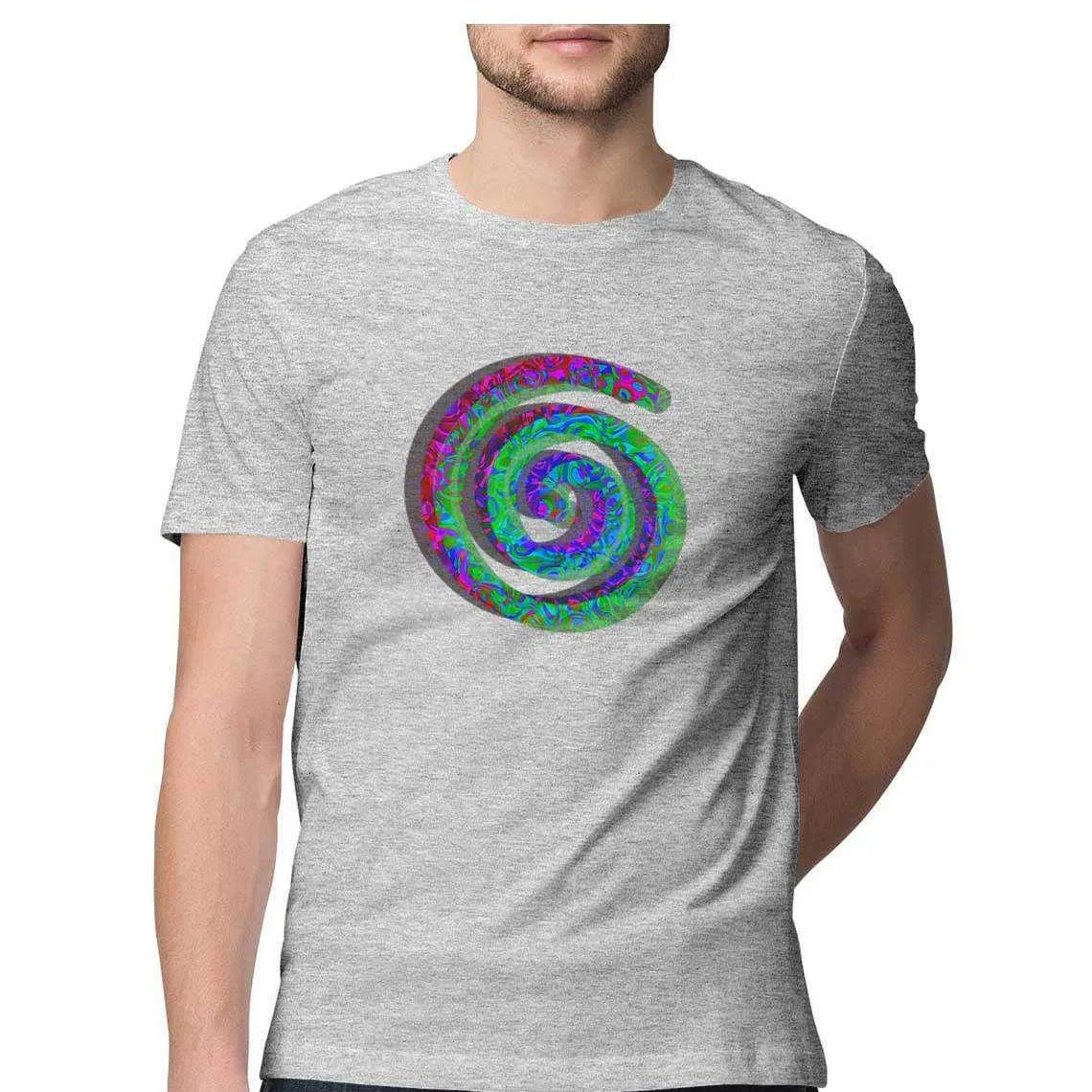 Psychedelic Spiral Men's T-Shirt