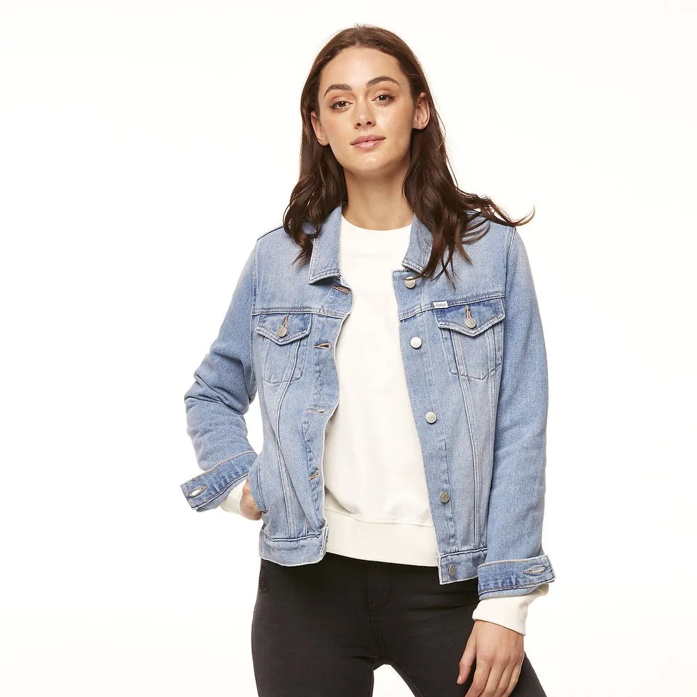 Riders Longline Jacket Blue Cove