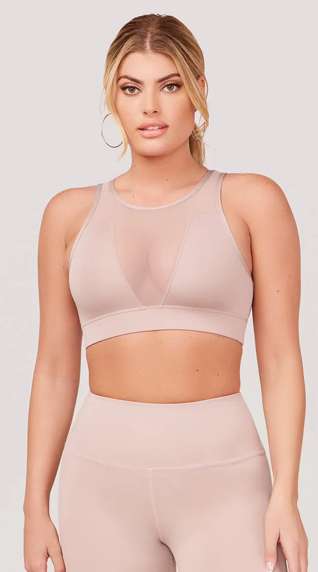 Sheer Gains Sports Bra
