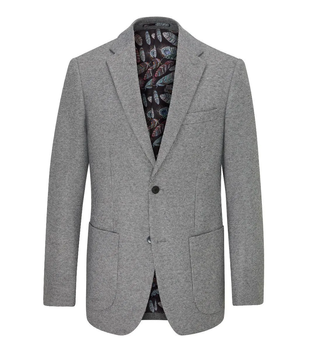 Skopes Men's Hastings Tailored Fit Puppytooth Jacket Blazer Size 50 - 62