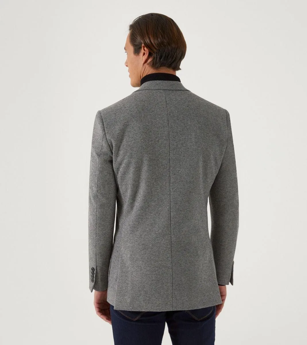 Skopes Men's Hastings Tailored Fit Puppytooth Jacket Blazer Size 50 - 62
