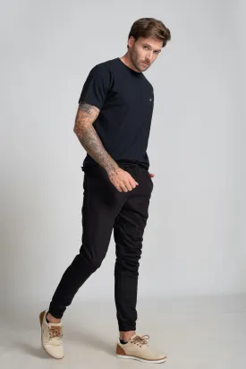 Slim Fit Utility - Jogger - Black