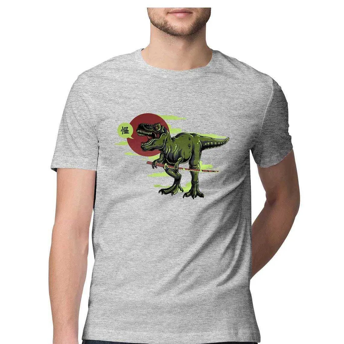 The T-Rex Who Trained to be a Samurai Men's T-Shirt