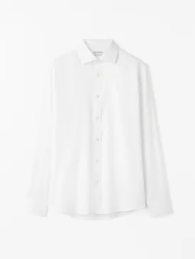 TIGER OF SWEDEN ADLEY C SHIRT - PURE WHITE