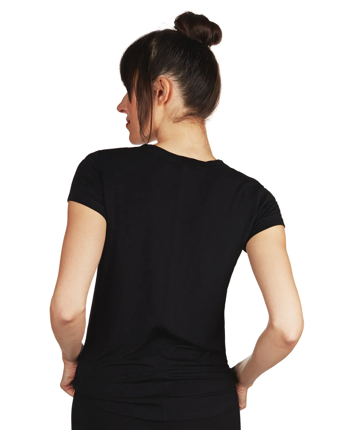 Women's Bamboo Blend Eco Basics Relaxed Fit T-Shirt