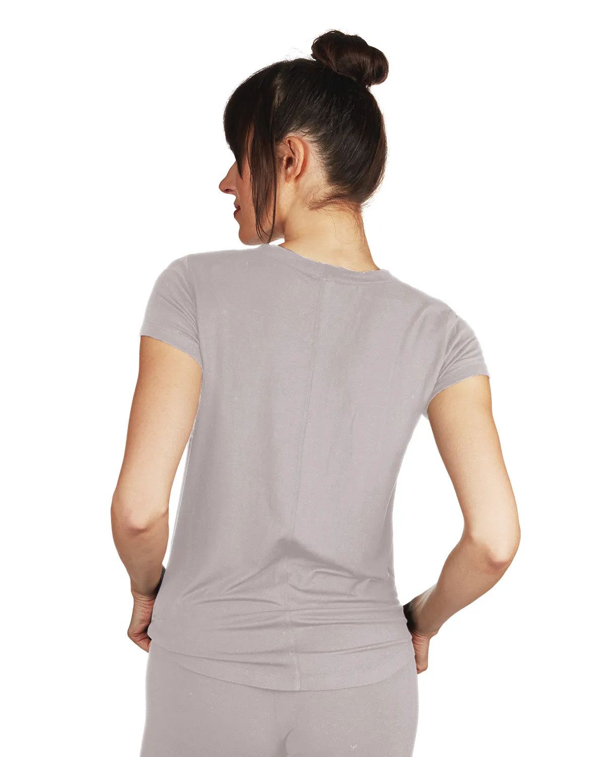 Women's Bamboo Blend Eco Basics Relaxed Fit T-Shirt