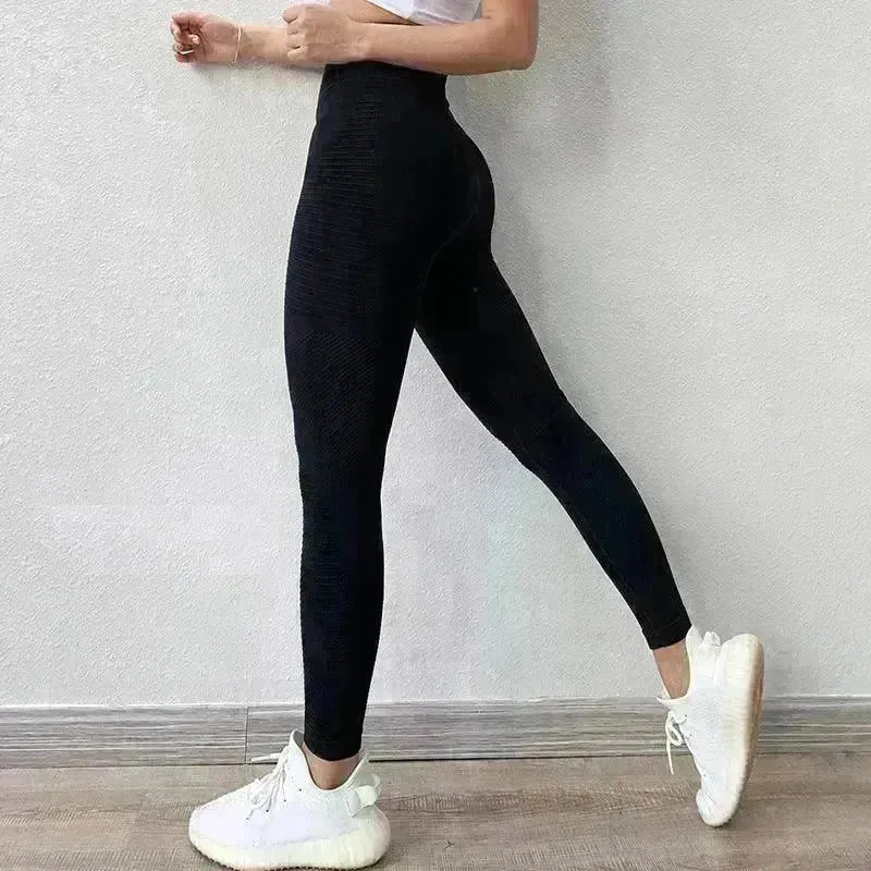 Women's high waist tummy gym pants