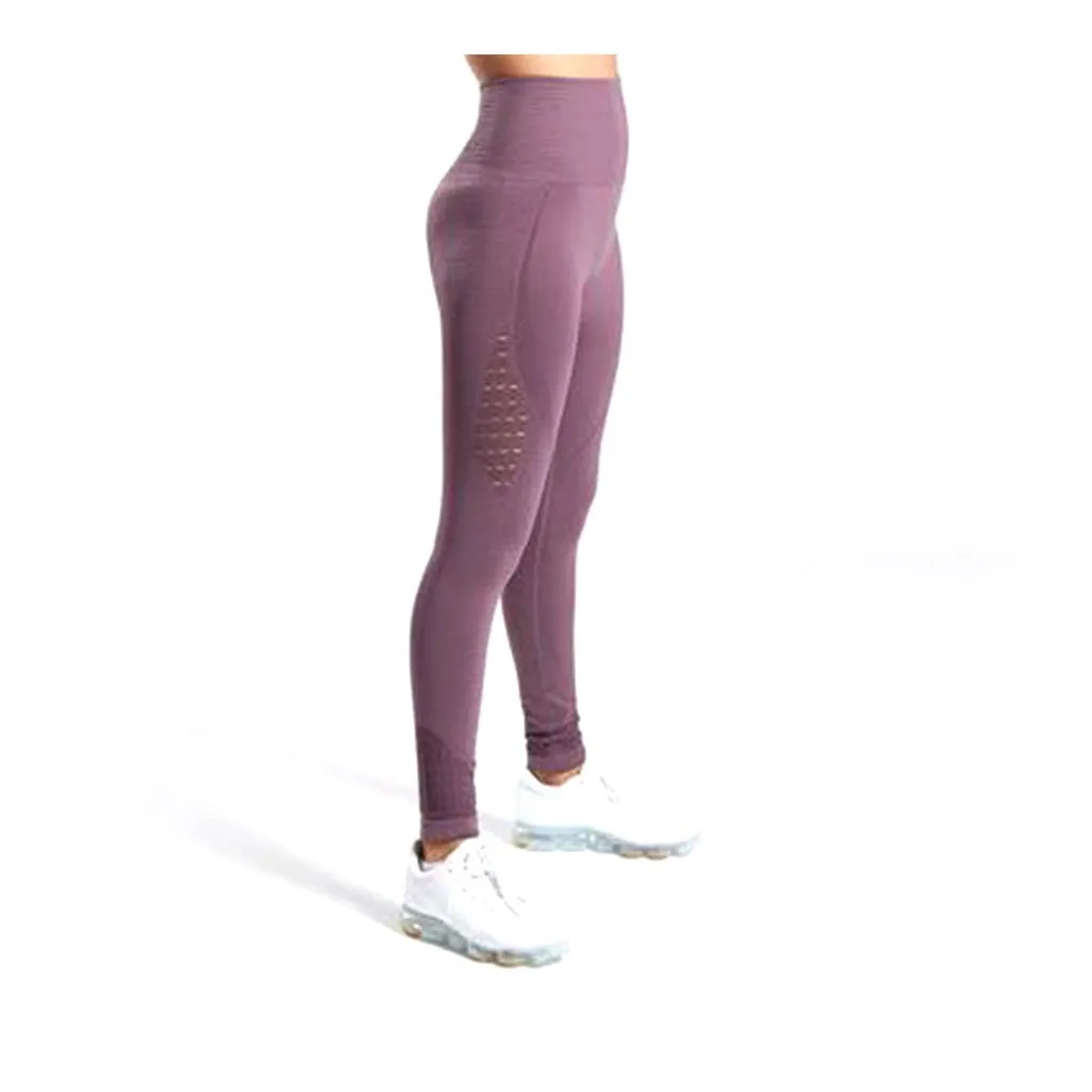 Yoga Pants High-Waist Tummy Control Workout Leggings  Mesh Yoga Pants