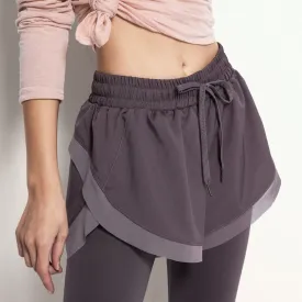 Yoga Pants Two Pieces High Waist Running Tights
