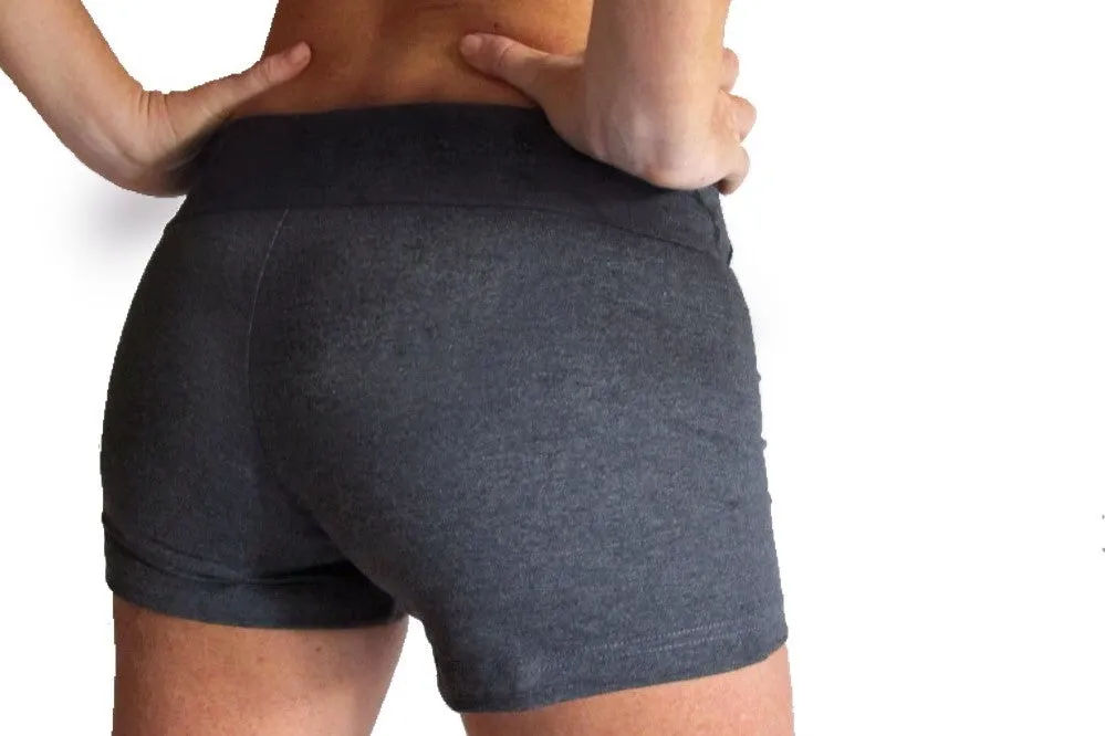 Yoga Shorts with Wide Waistband